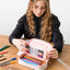 School etui Creamy