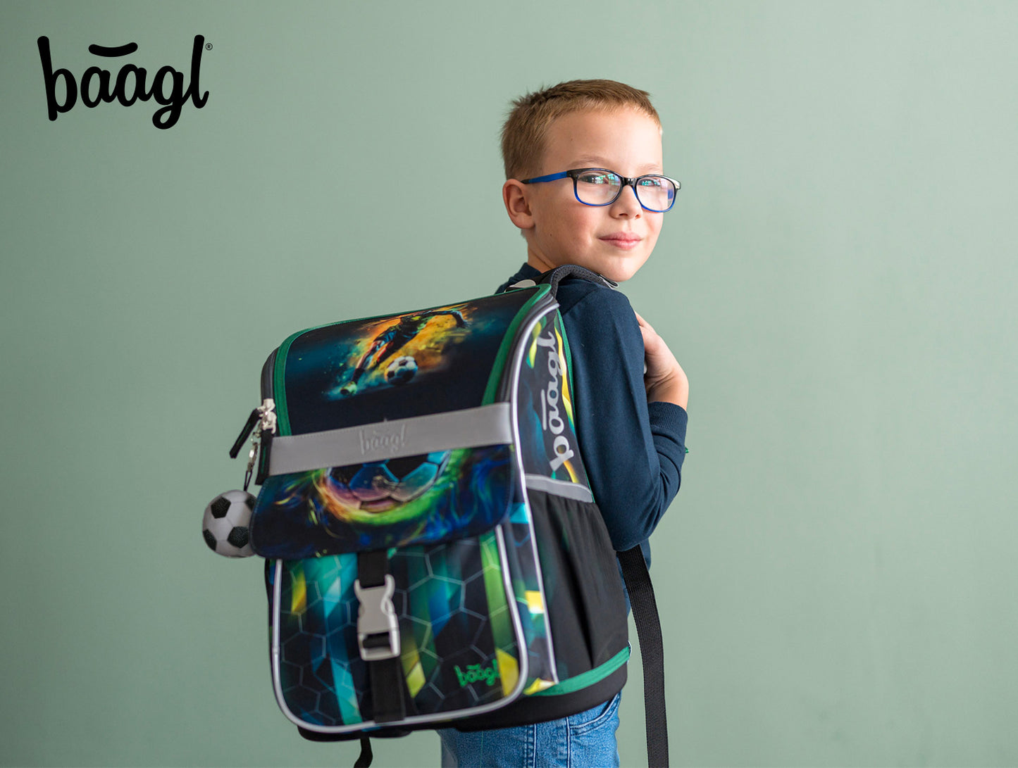 School bag Zippy Football Player