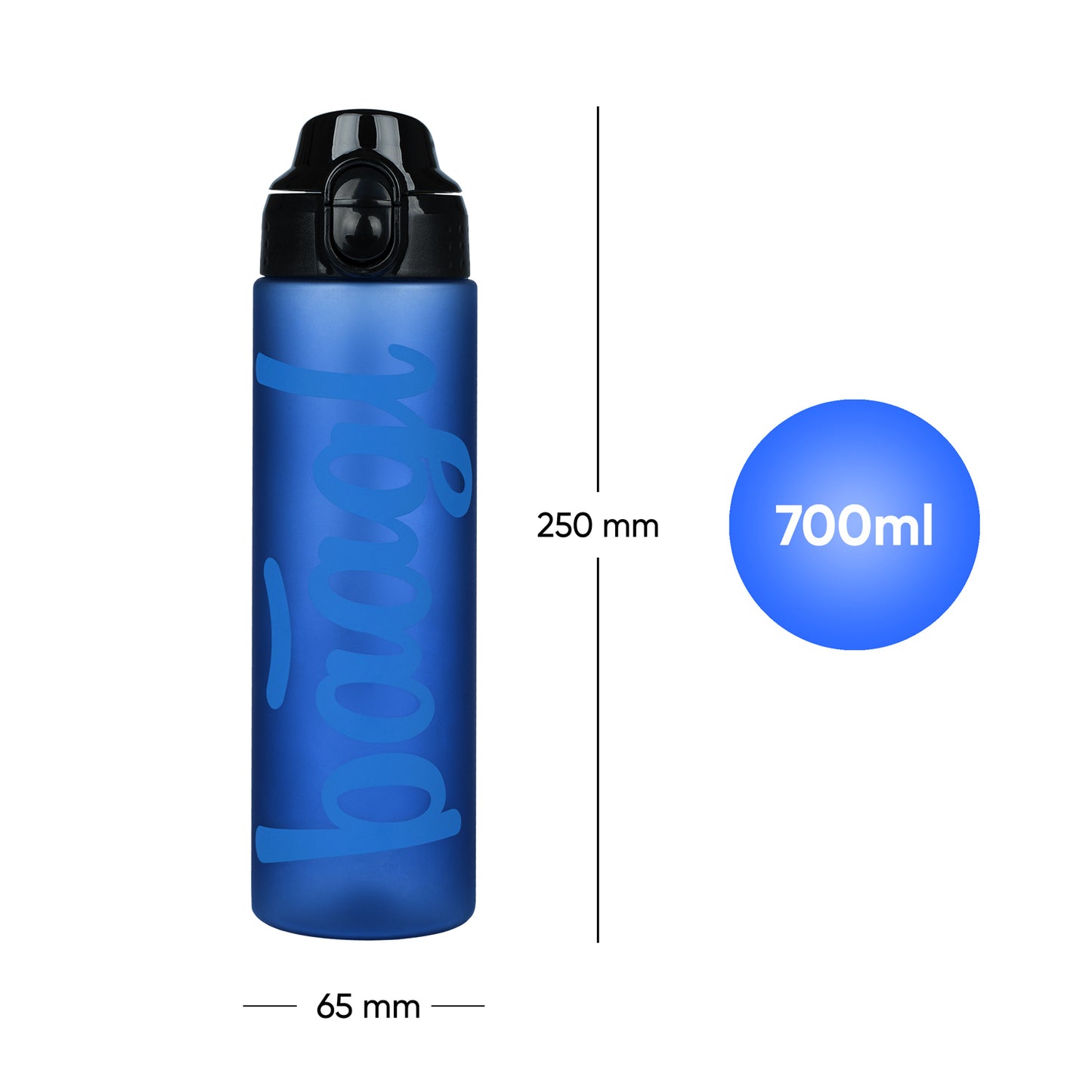 Tritan bottle Ocean Blue, 700 ml