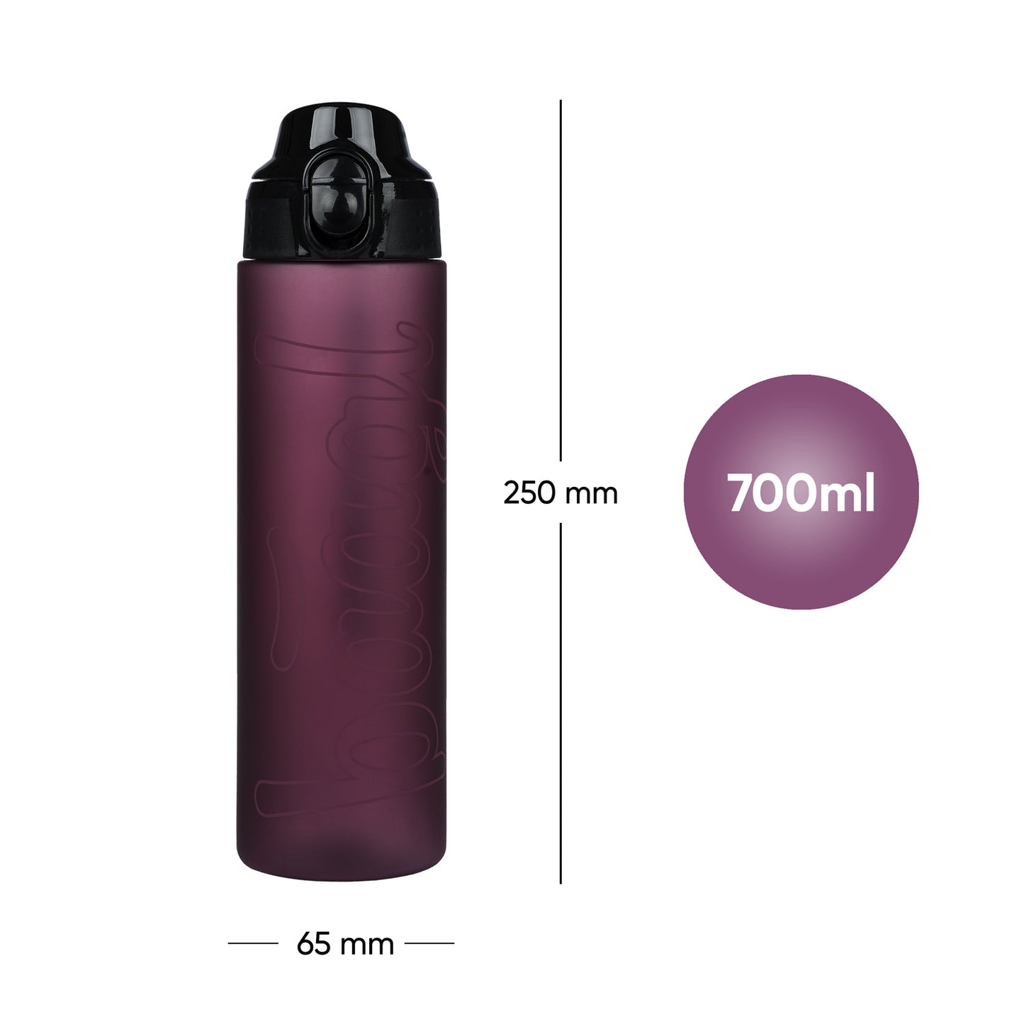 Tritan bottle Ruby, 700 ml