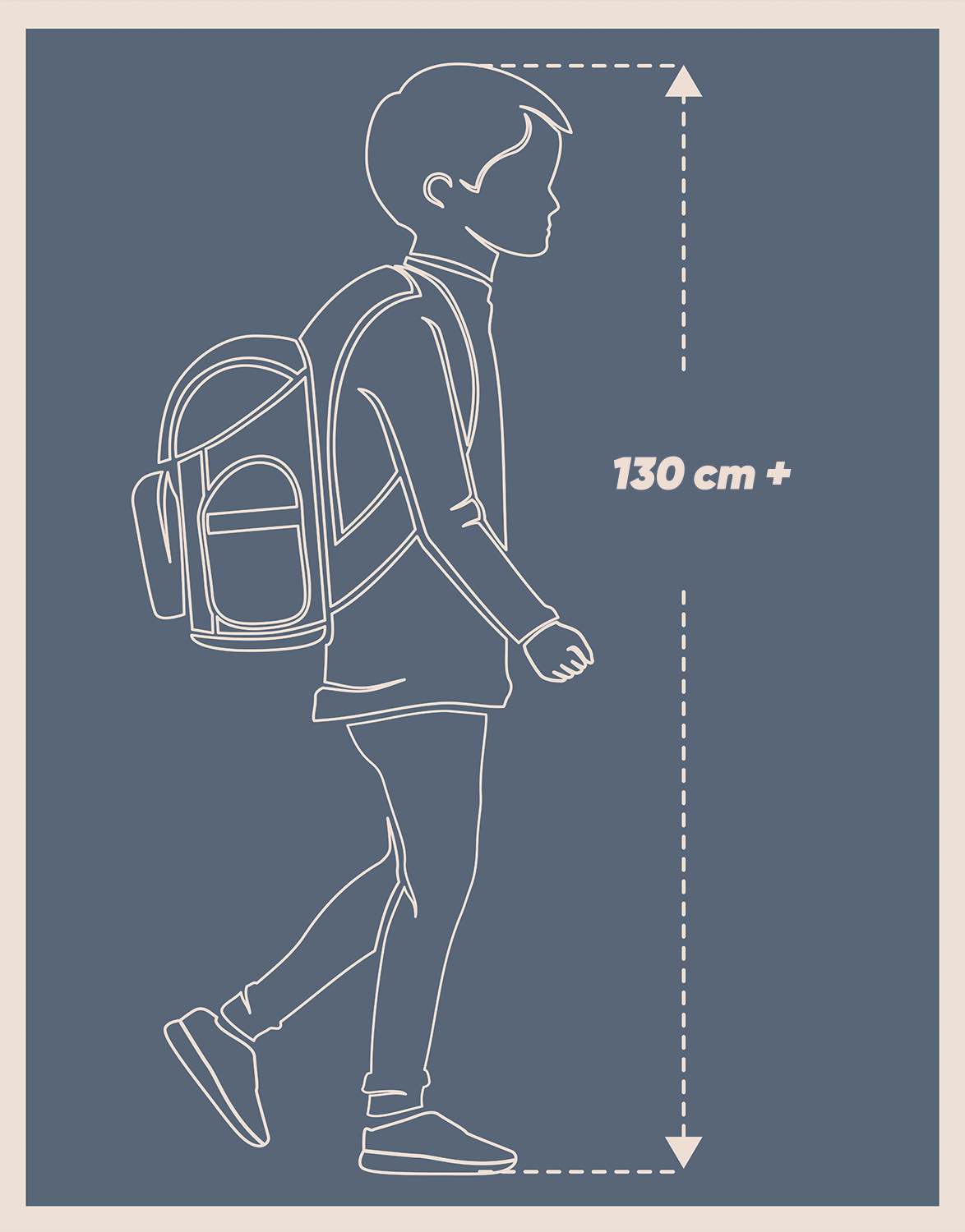 School backpack Cubic Goal