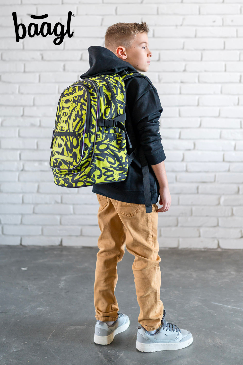 School backpack Core Lime