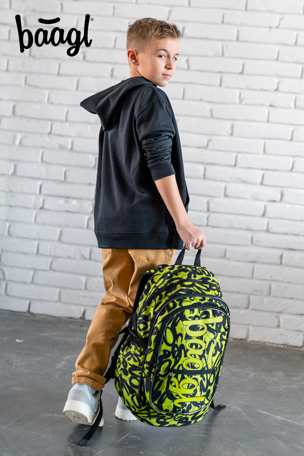 School backpack Core Lime
