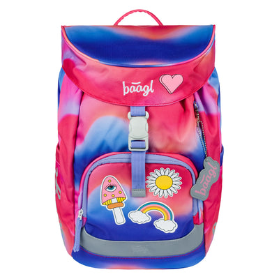 School backpack Airy Rainbow Red