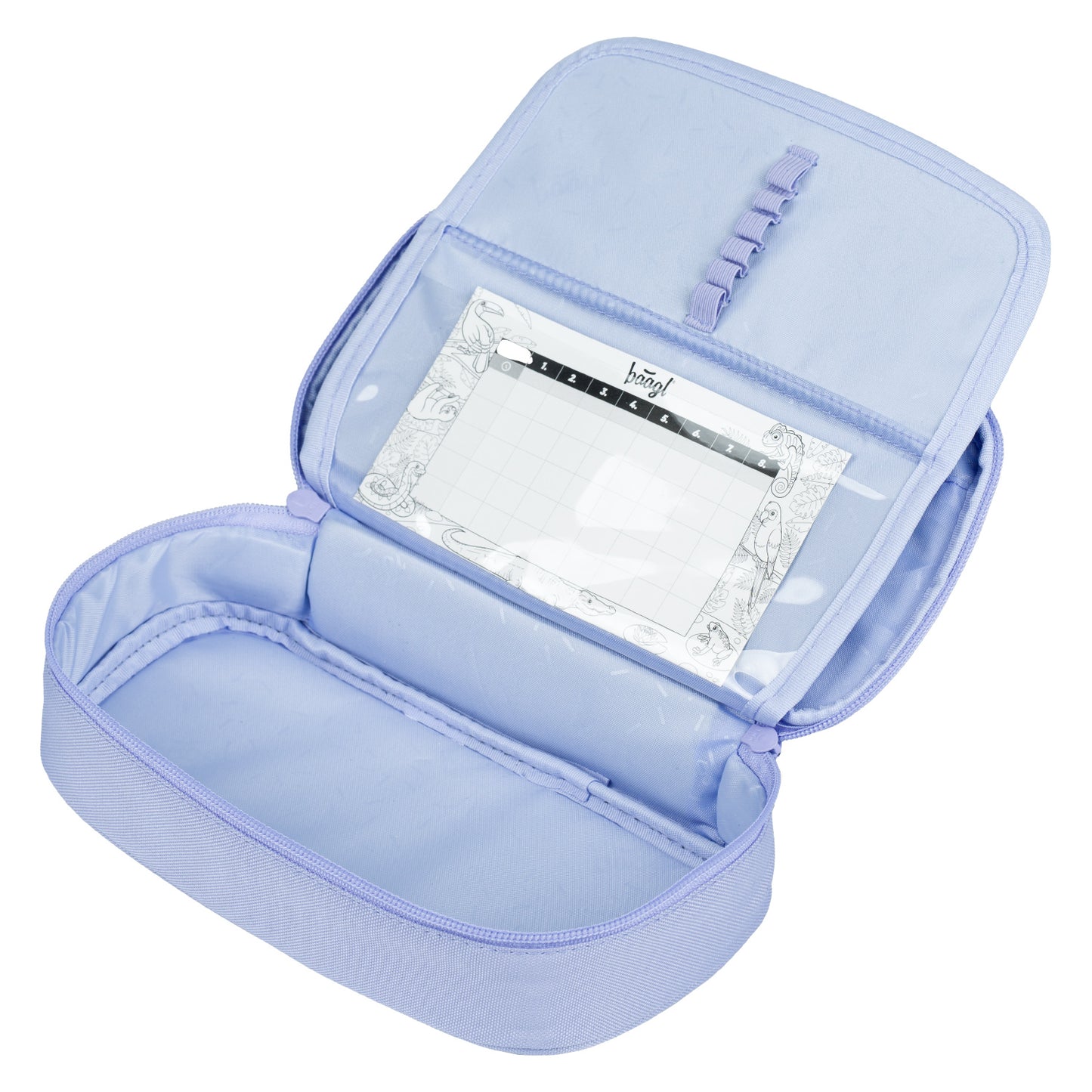 School etui Lilac