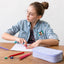 School etui Lilac