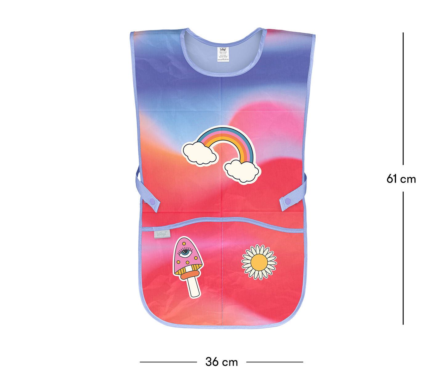 Kids apron Rainbow Red