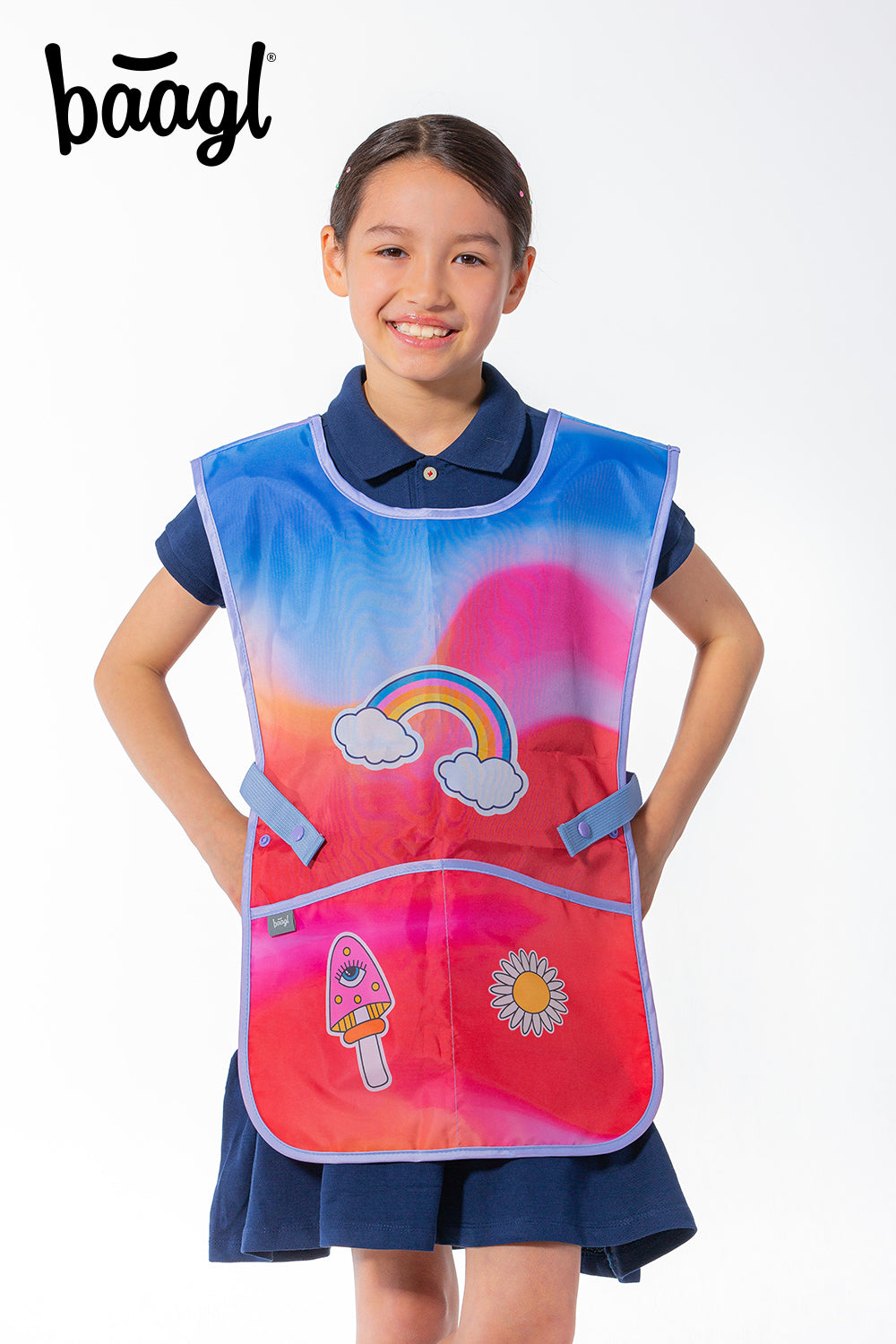 Kids apron Hippie