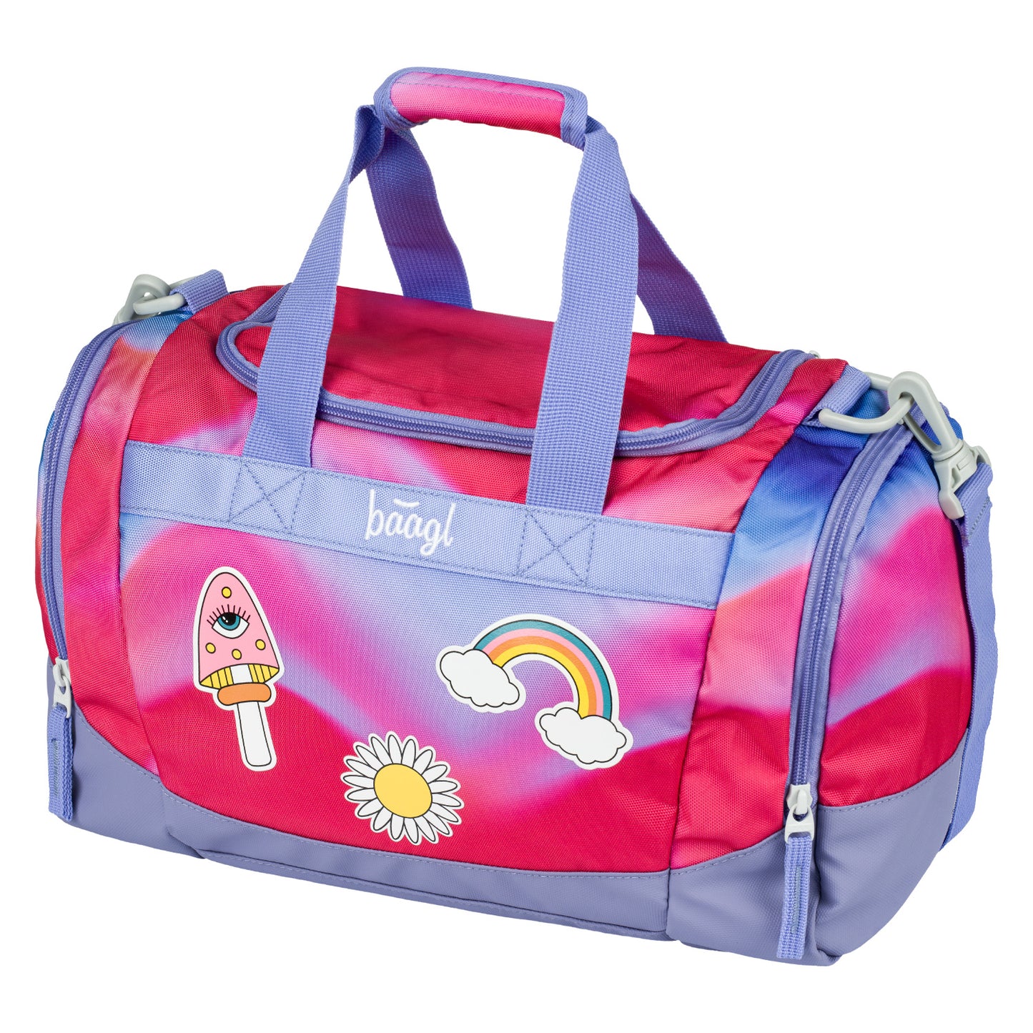 Kids sport bag Rainbow Red