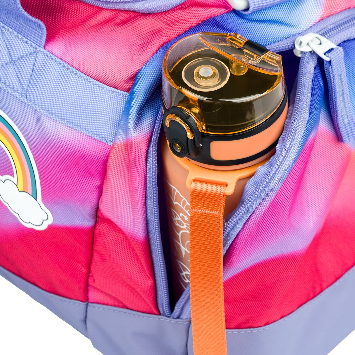 Kids sport bag Rainbow Red