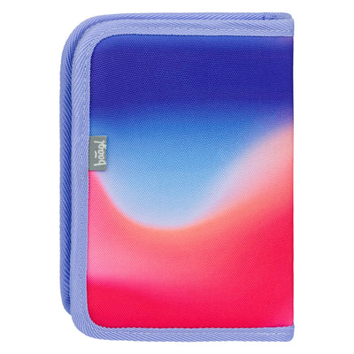 One-tier pencil case Rainbow Red