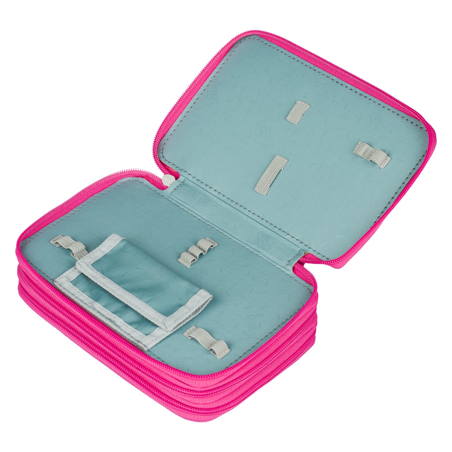 Three-tier pencil case Flamingos