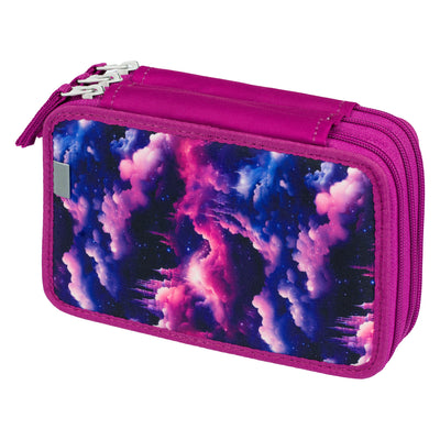 Three-tier pencil case Royal Unicorn