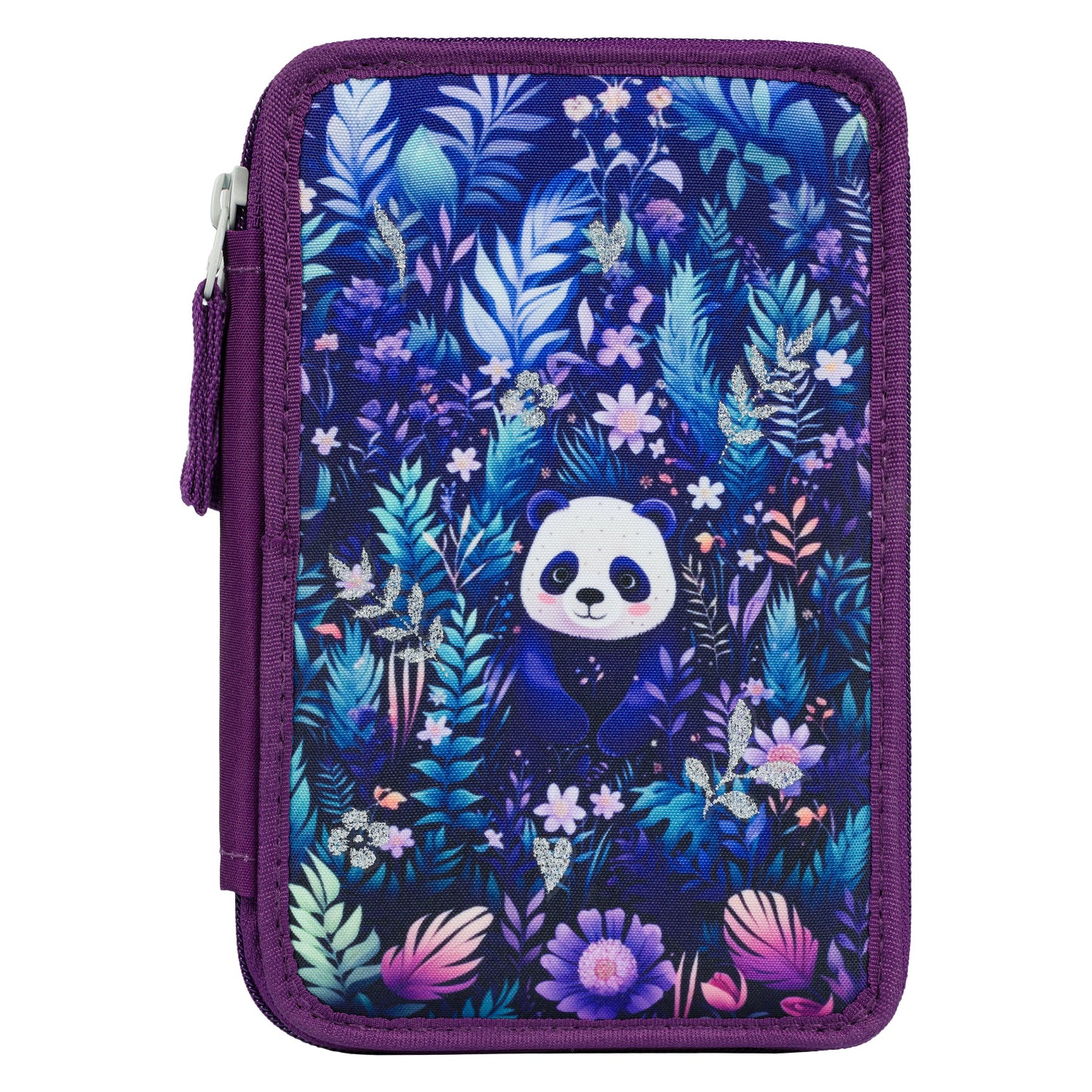 Three-tier pencil case Jungle Panda