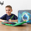 Foldable school supply box Football Ball