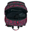 School backpack Core Red Polygon