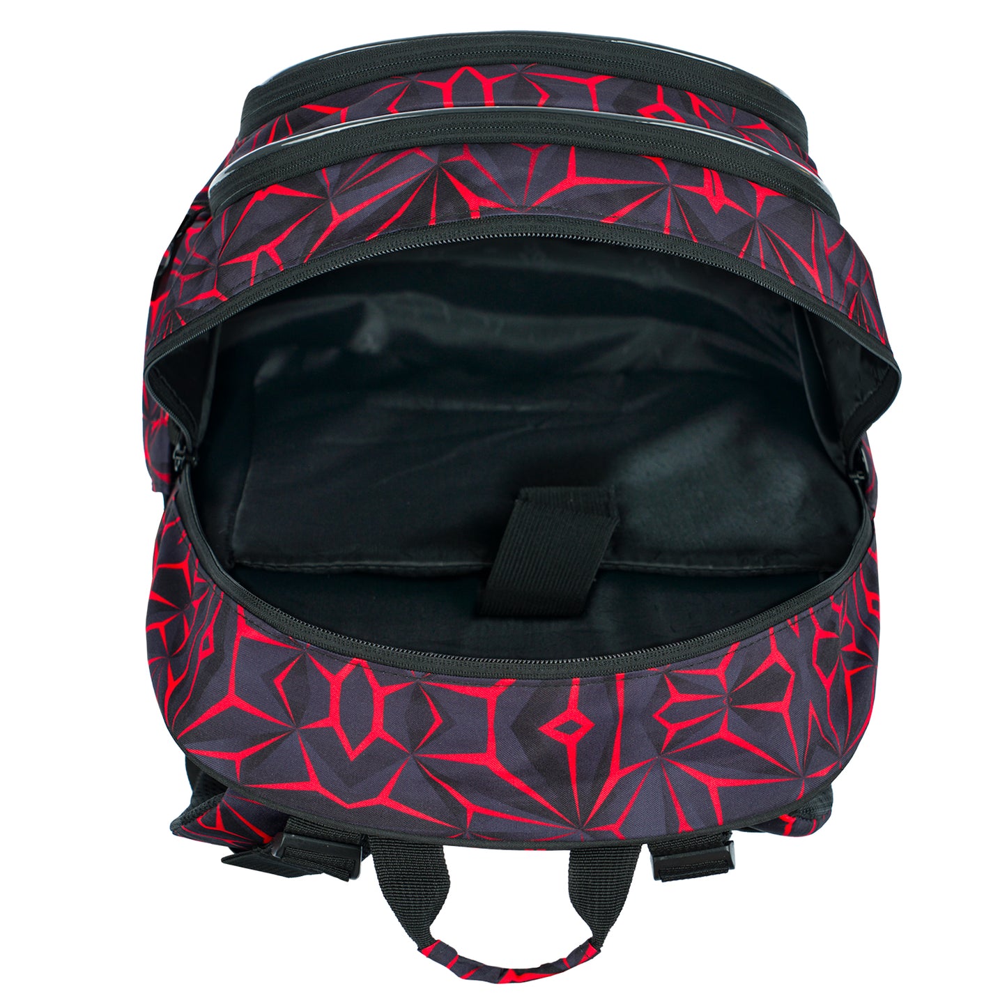 School backpack Core Red Polygon