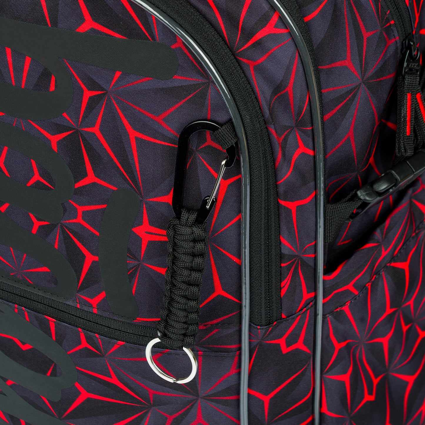 School backpack Core Red Polygon