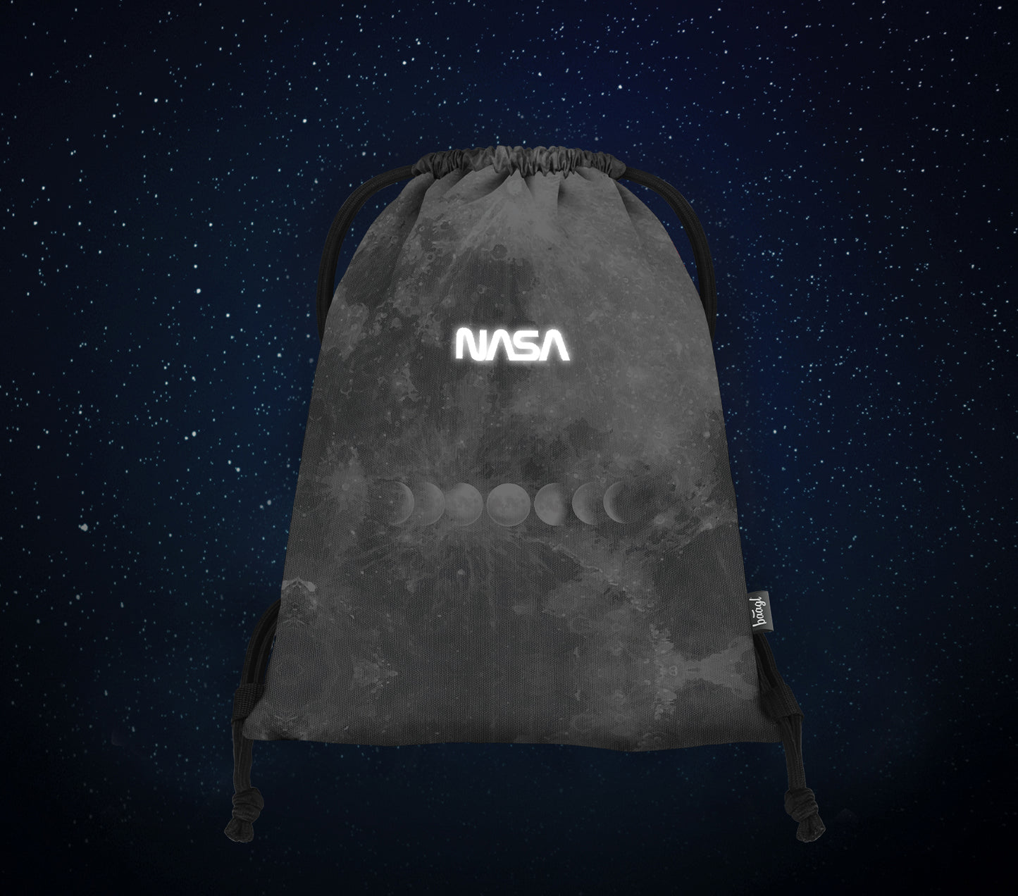 Gym sack NASA Grey