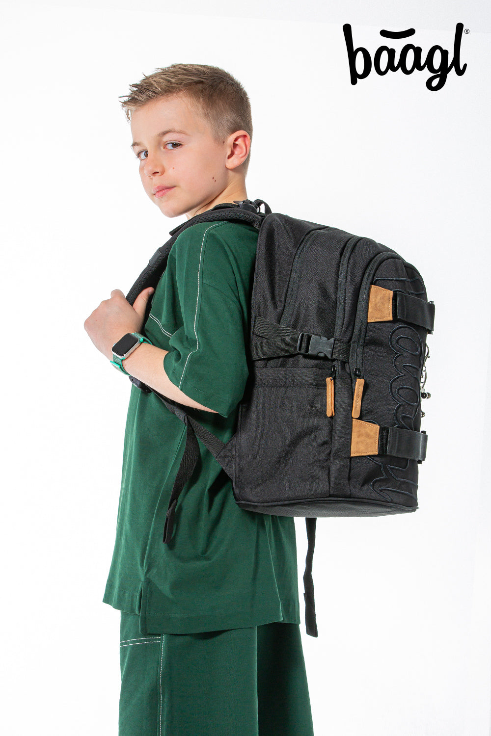 School backpack Skate Darkness