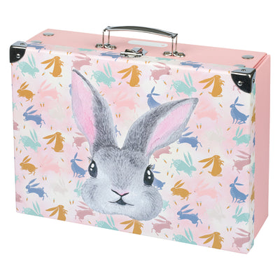 Foldable school supply box Bunny