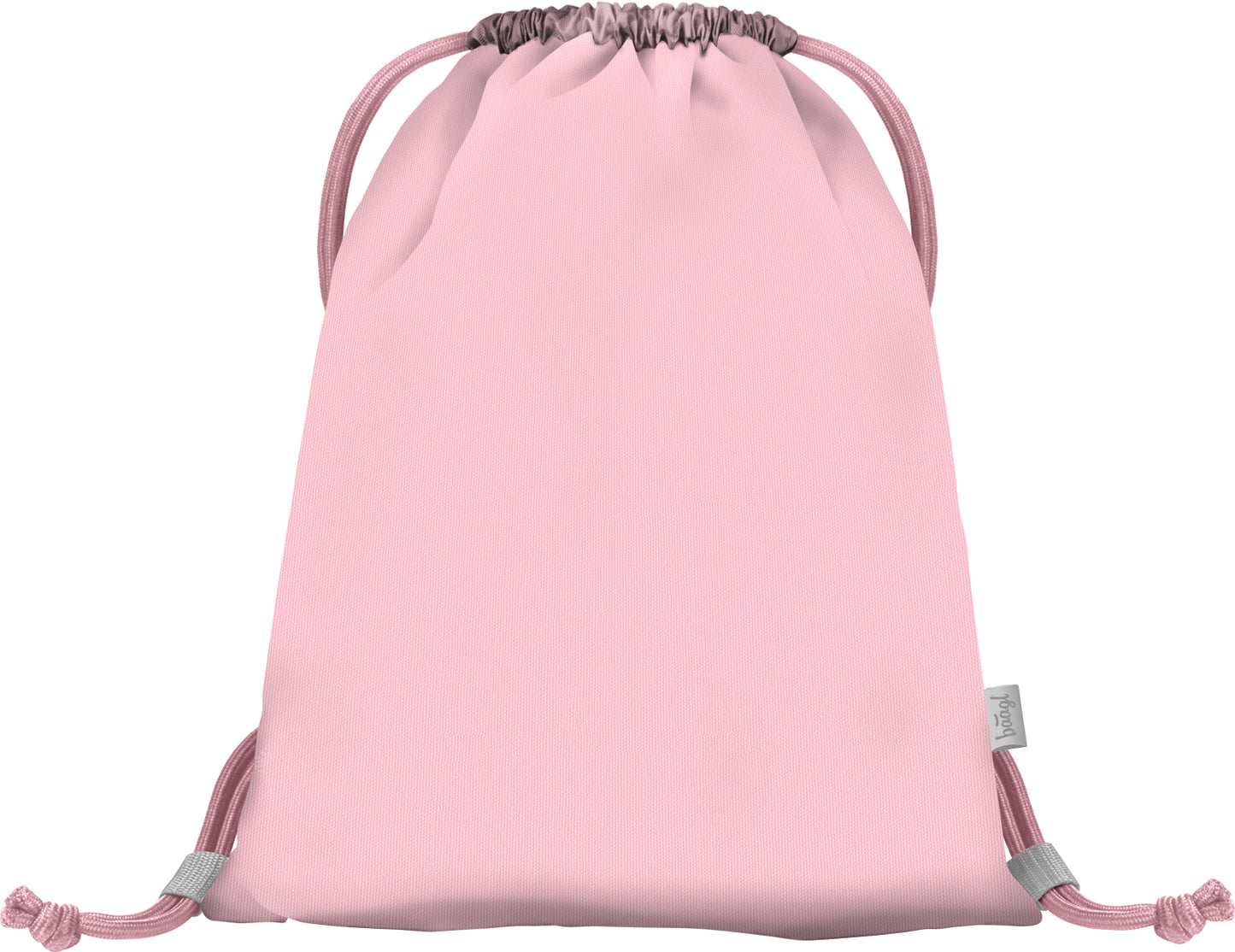 Gym sack with zip pocket Pink Rainbow
