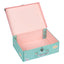 Foldable school supply box Pink Rainbow