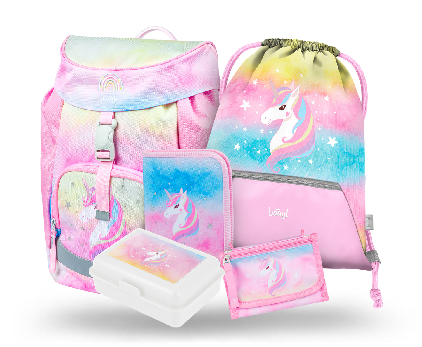 School set Airy Rainbow Unicorn II