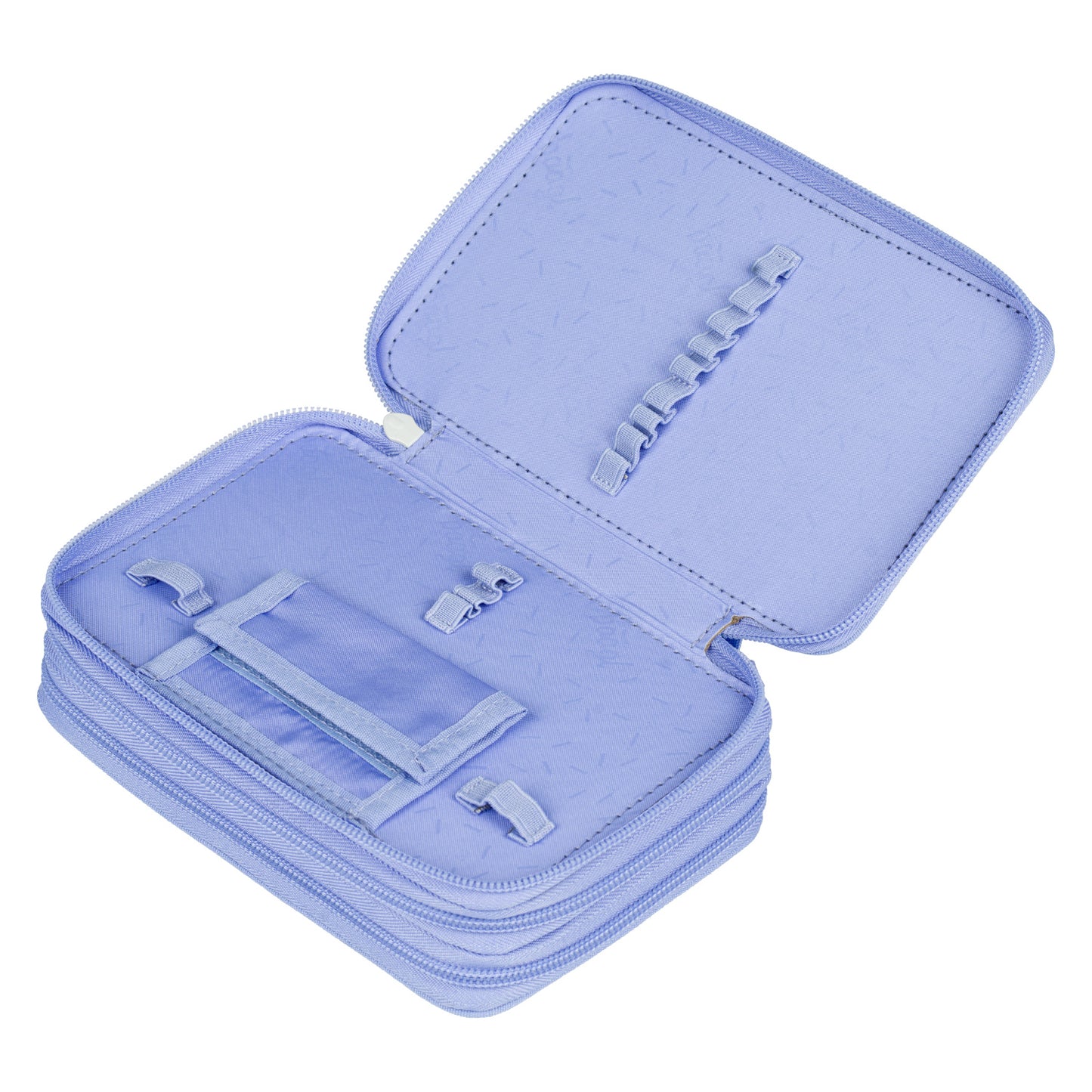 Three-tier pencil case Rainbow Red