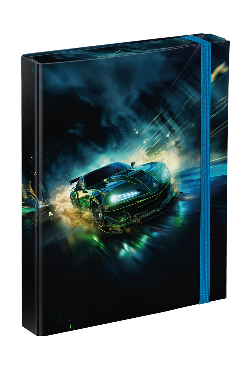 School file folder A5 Racing Car