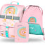 School set Zippy Pink Rainbow