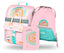 School set Zippy Pink Rainbow