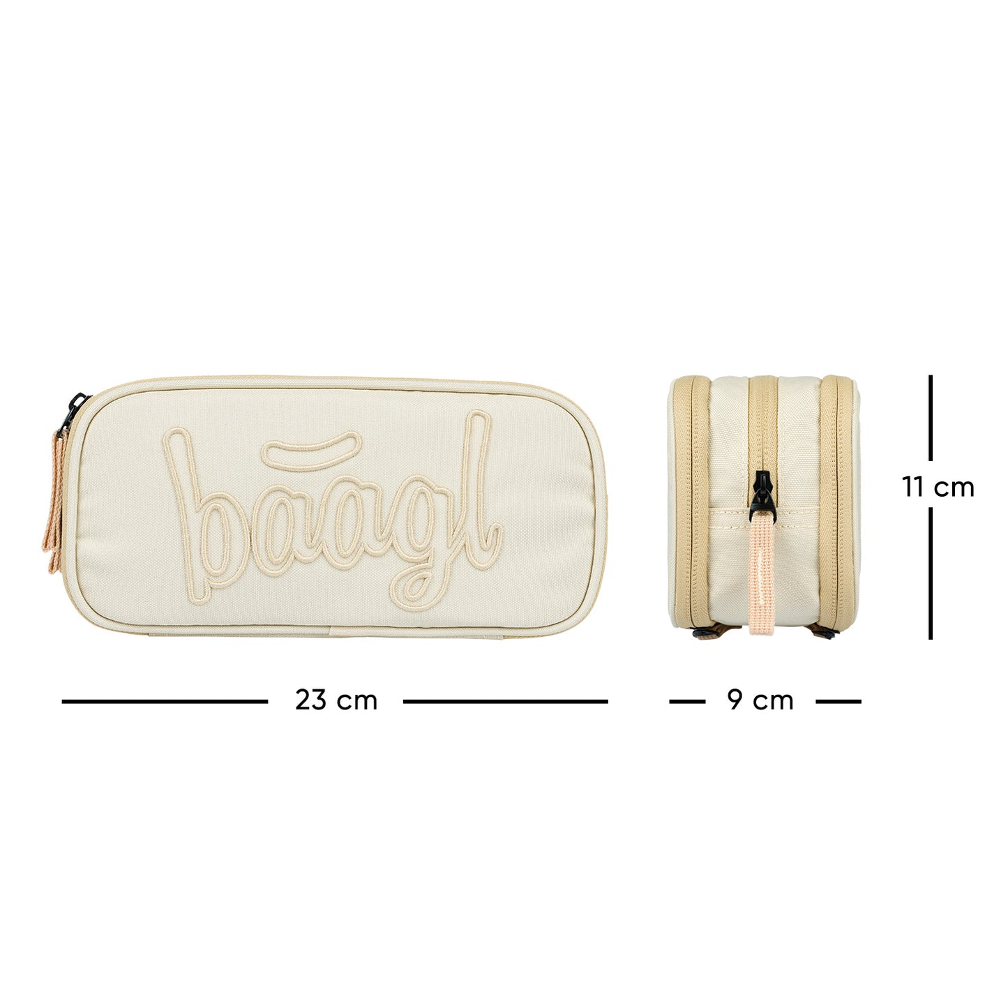 Student etui Beige