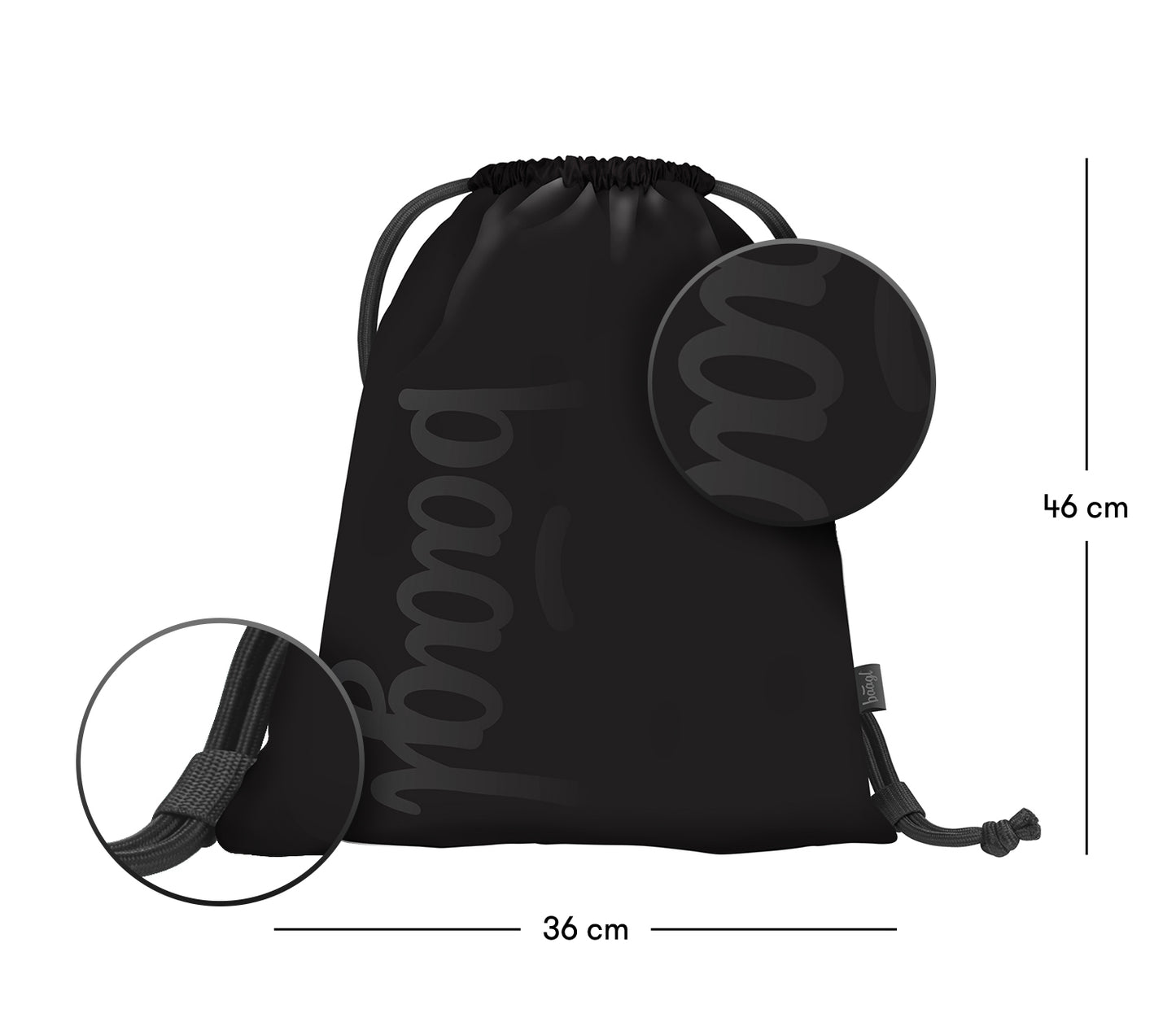 Gym sack Black