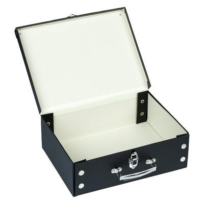 Foldable school supply box Gold