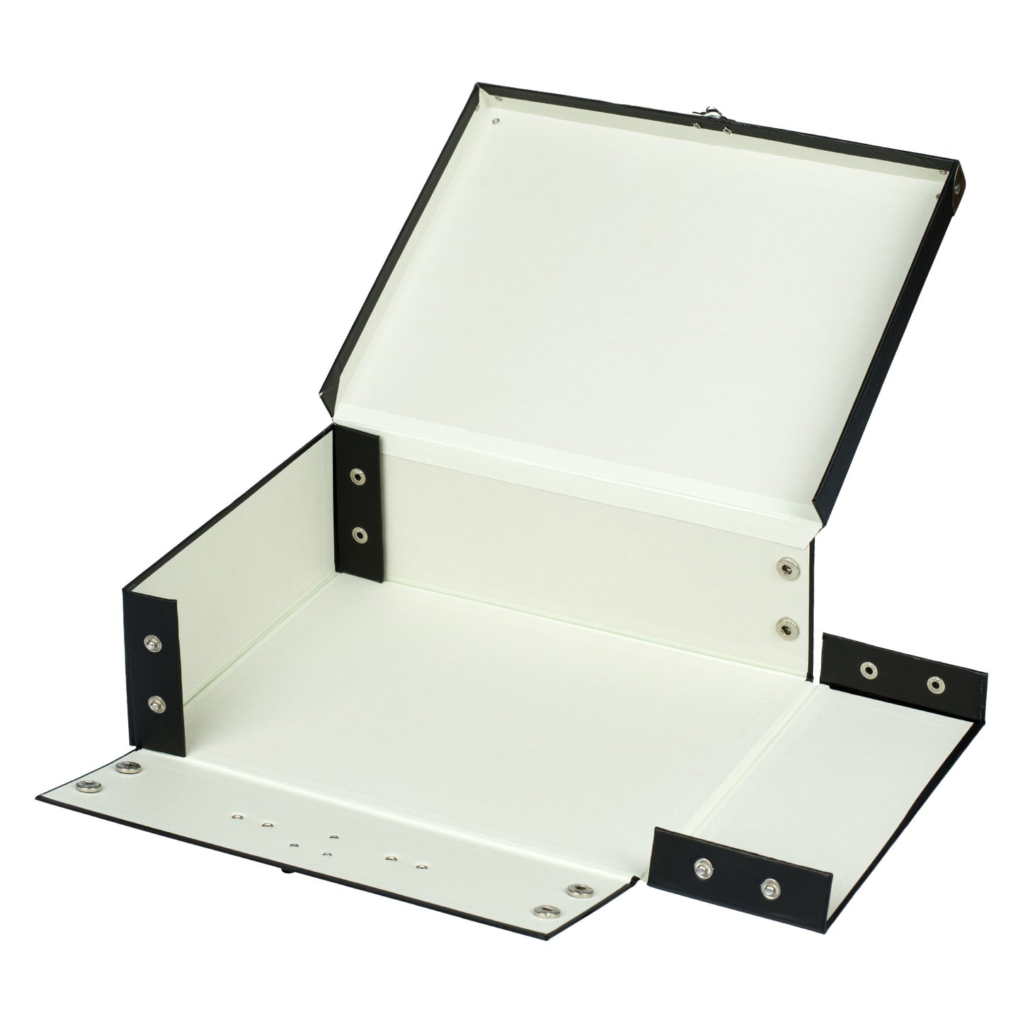 Foldable school supply box Gold