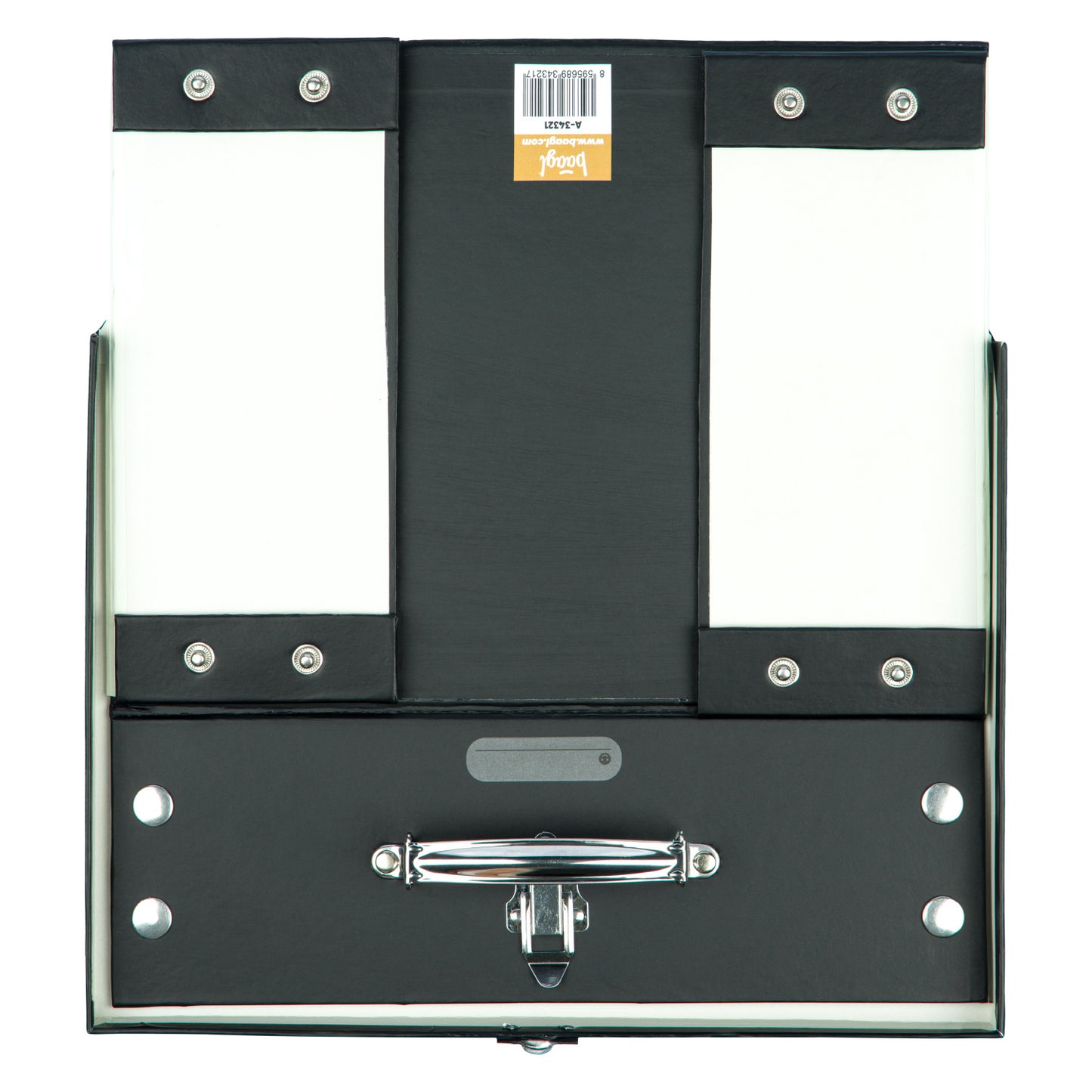 Foldable school supply box Gold