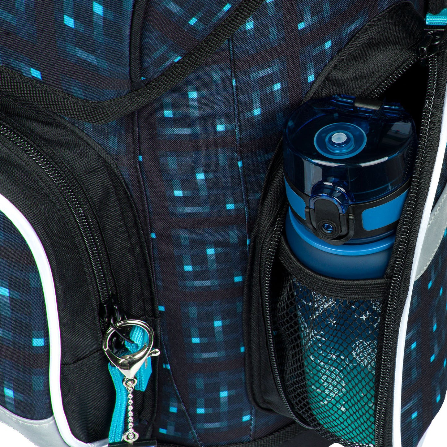 School bag Ergo Minecraft Blue Axe