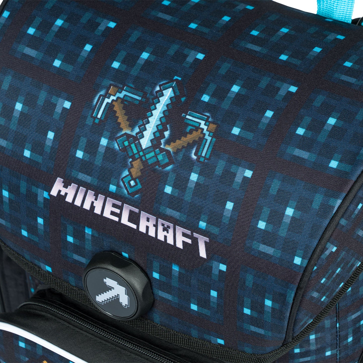 School bag Ergo Minecraft Blue Axe