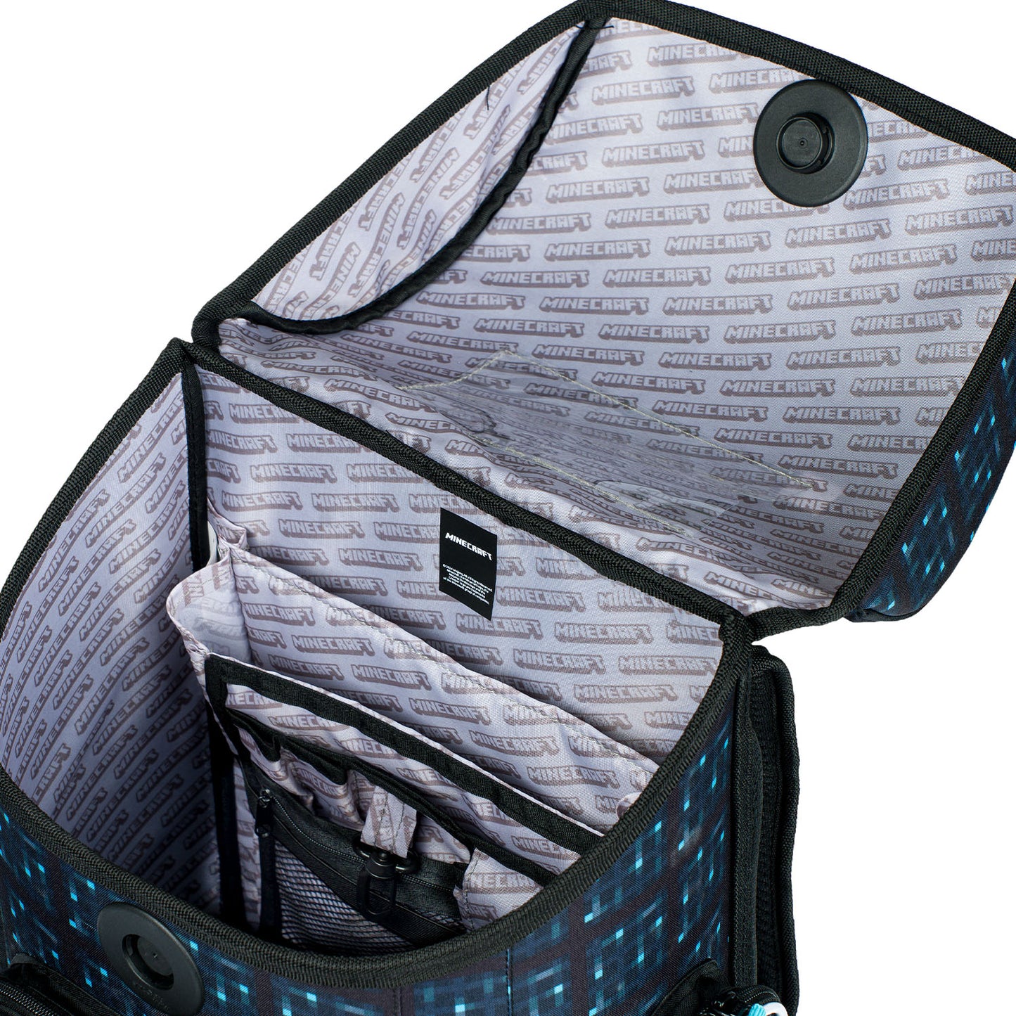 School bag Ergo Minecraft Blue Axe