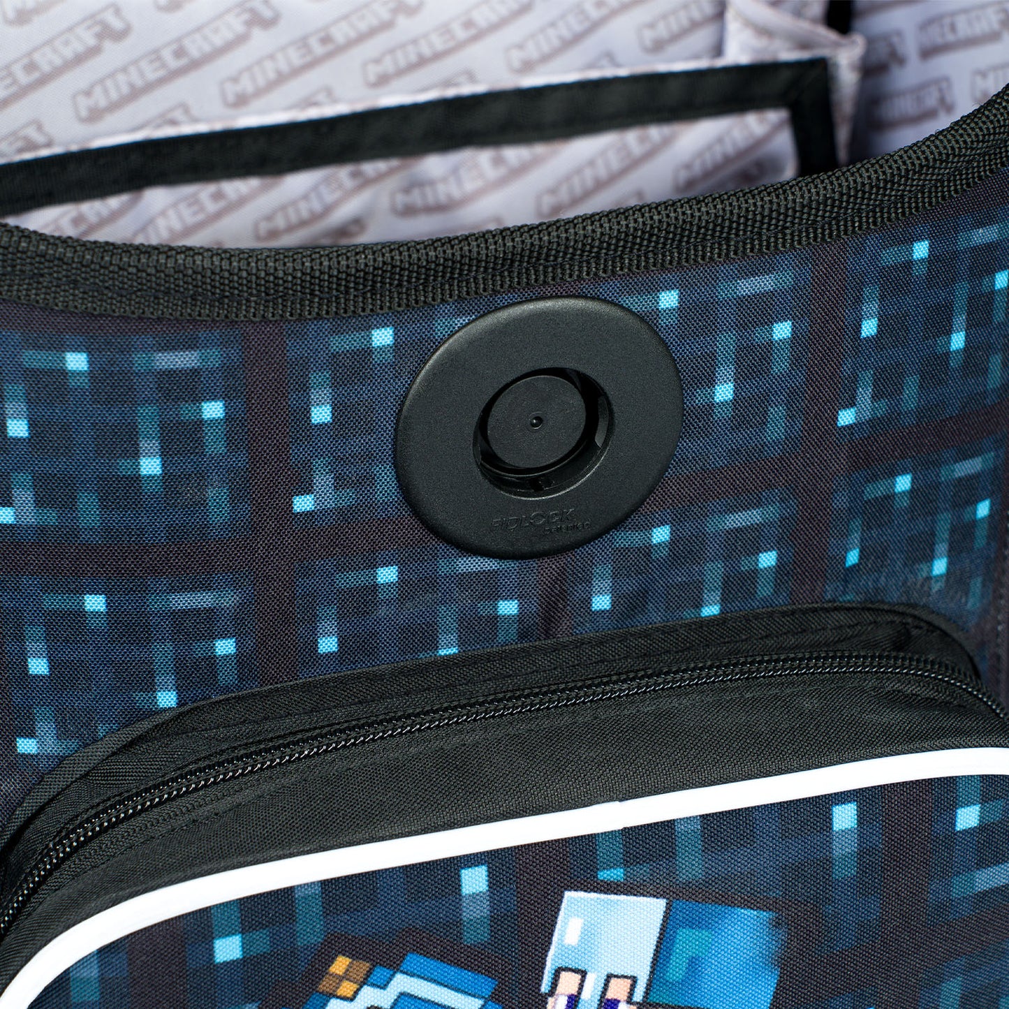 School bag Ergo Minecraft Blue Axe