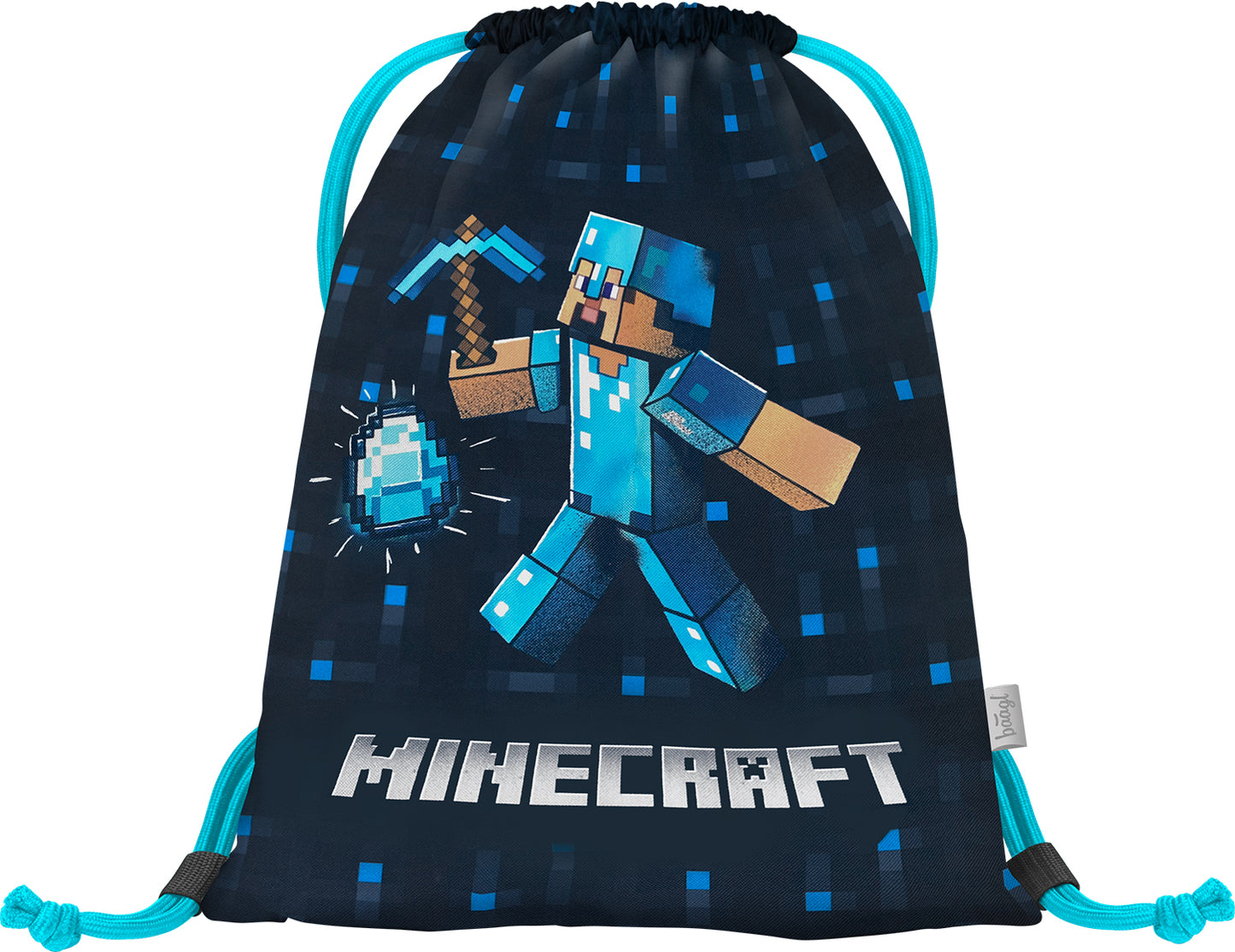 Gym sack Minecraft Blue Axe