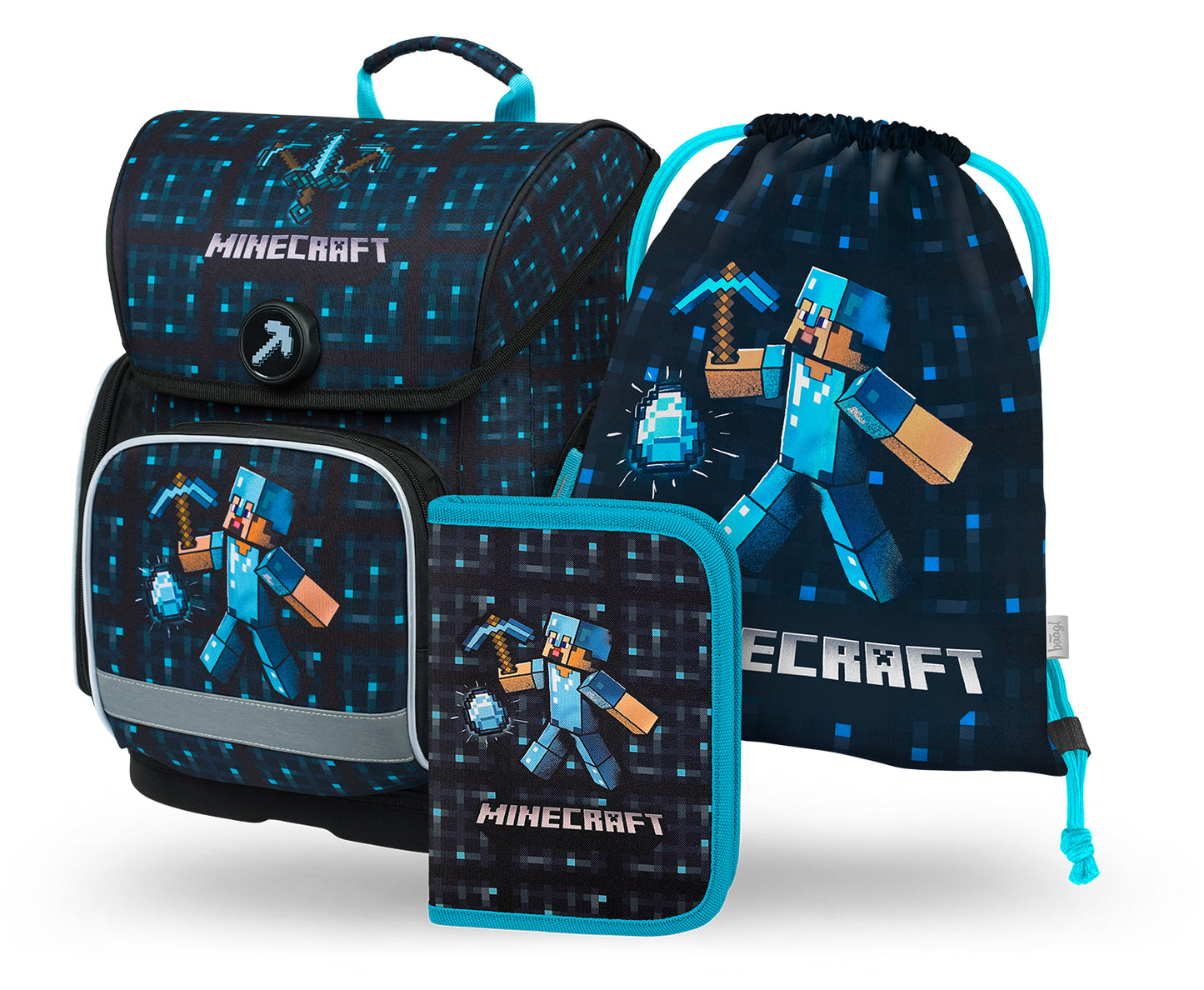 School set Ergo Minecraft Blue Axe