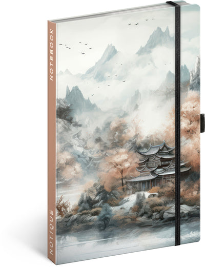 Notebook Japan, lined, 13 × 21 cm