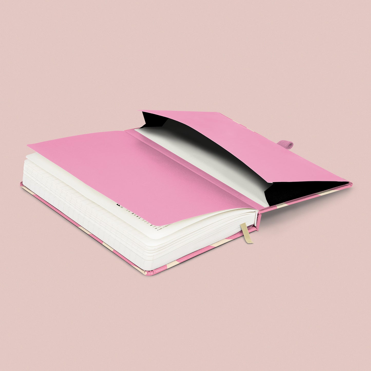 Notebook Pink, lined, 13 × 21 cm