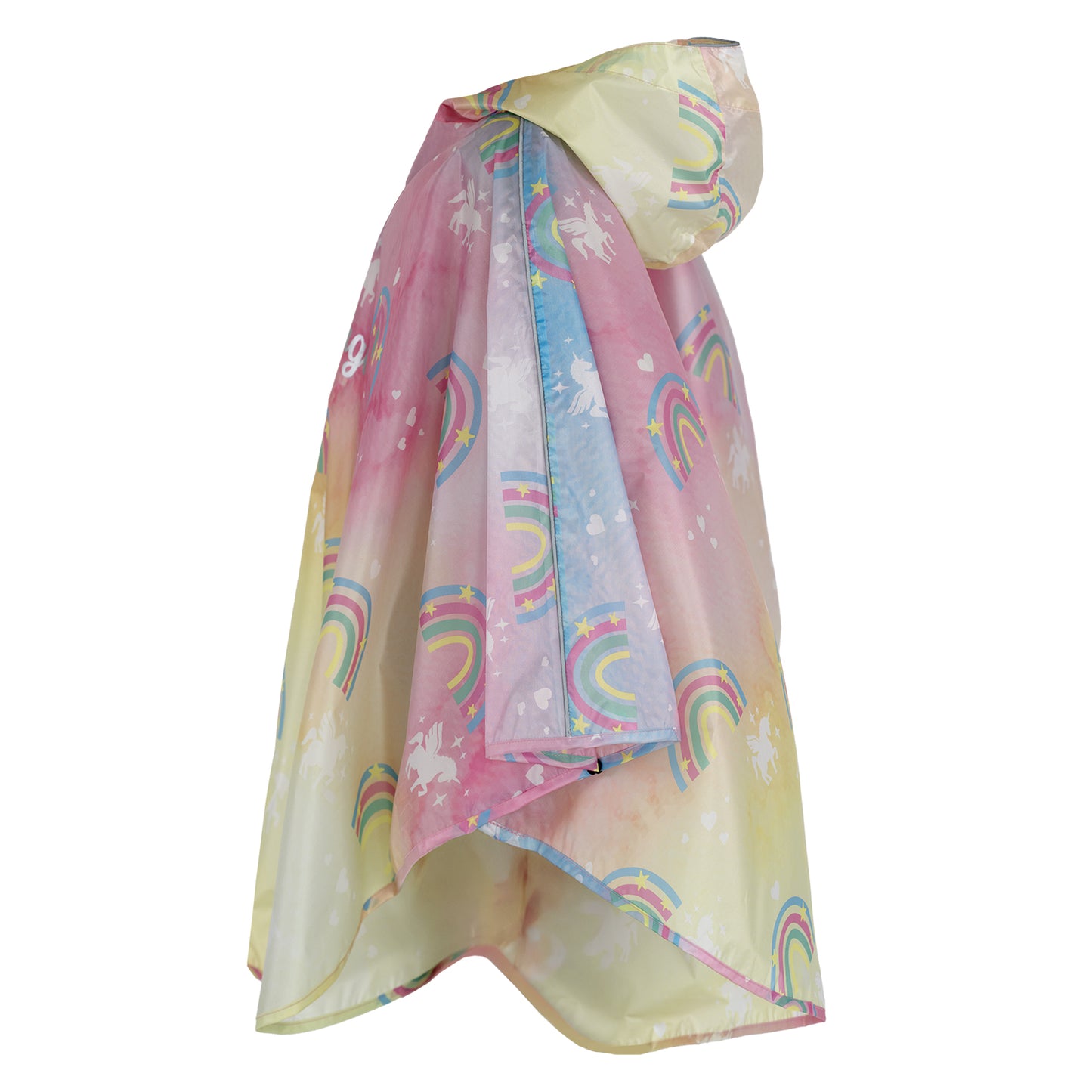 Outdoor Rain pončo Unicorn size XS (90 -110 cm)