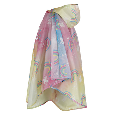 Outdoor Rain pončo Unicorn size XS (90 -110 cm)