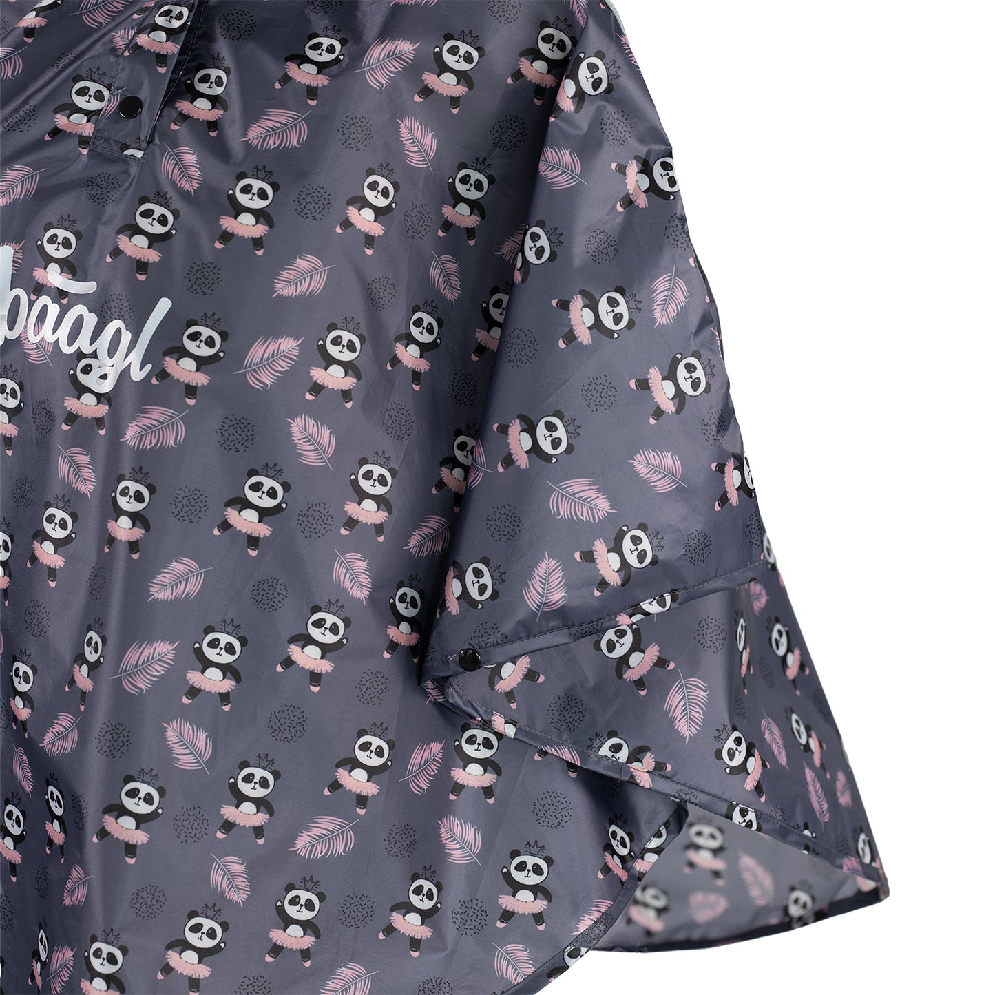 Outdoor Rain pončo Panda size XS (90 -110 cm)