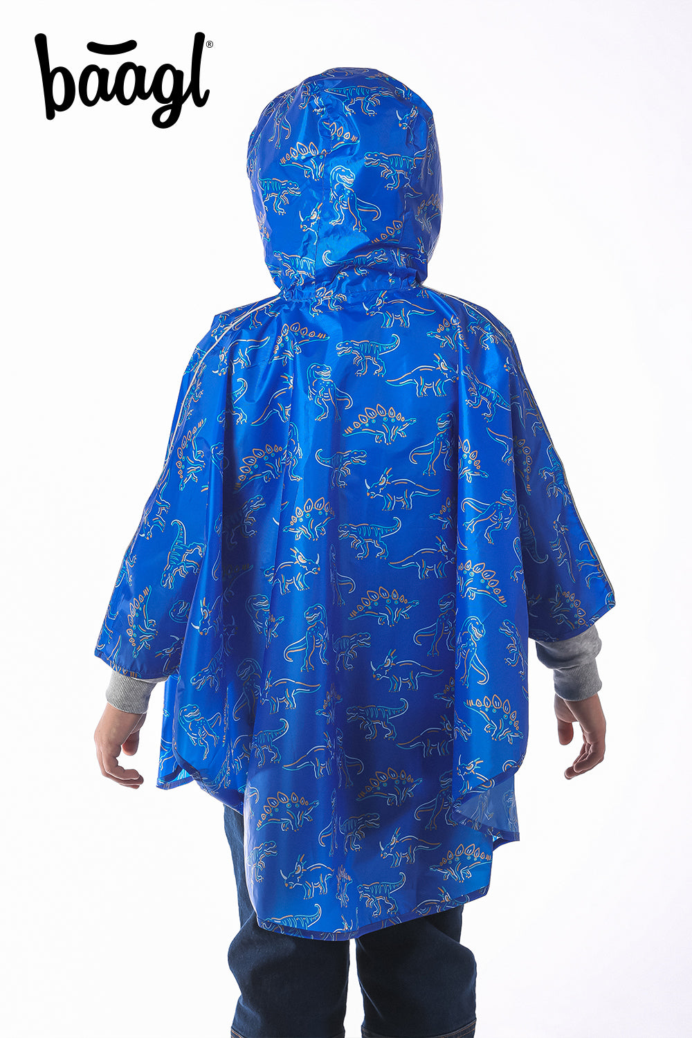 Outdoor Rain pončo Dino size S (110 -130 cm)