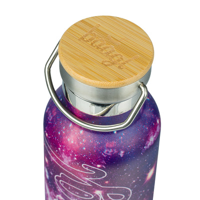 Thermo bottle with bamboo lid Galaxy, 500 ml